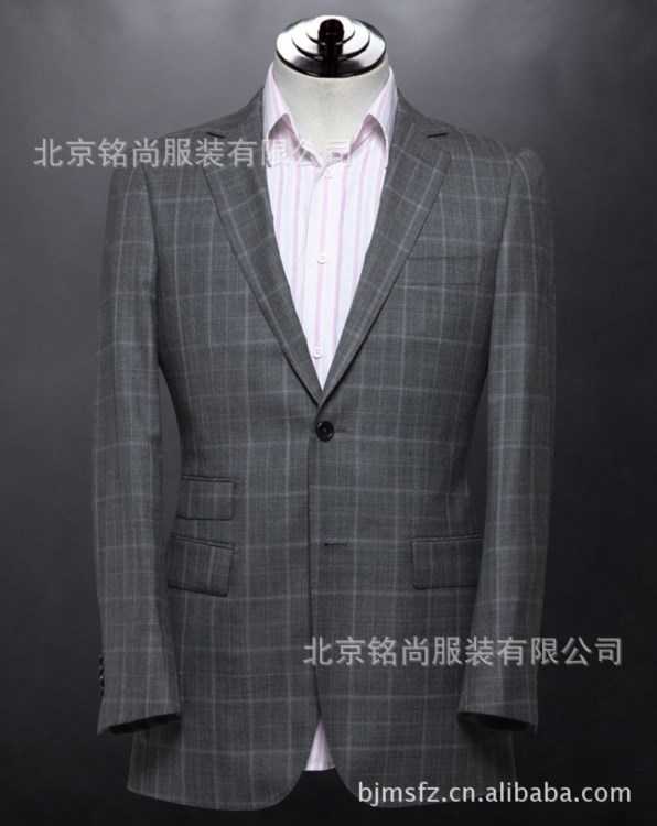 北京定做西服廠家，2017新款西服定做廠家，銘尚定做職業裝西服
