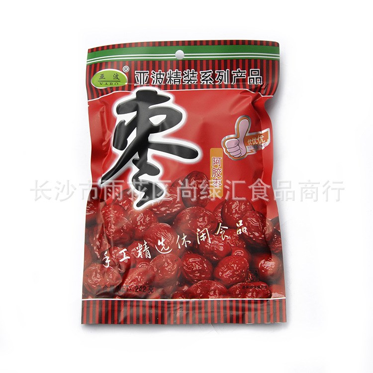 尚绿汇自营 亚波242g阿胶枣 休闲食品 一件代发（满额包邮）