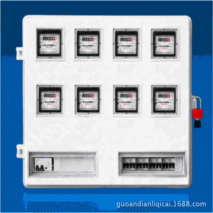 8表位玻璃鋼電表箱,單項(xiàng)國(guó)網(wǎng)專用玻璃鋼計(jì)量箱,電能表計(jì)量箱廠家