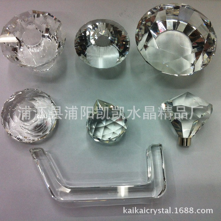 廠家直銷水晶鉆石拉手 櫥柜抽屜拉手五金拉手門把手批發(fā)