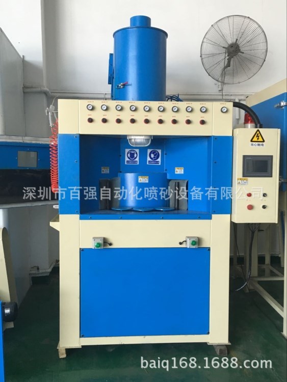 供應沈陽 長春 哈爾濱　轉盤式自動噴砂機 間歇式自動噴砂機