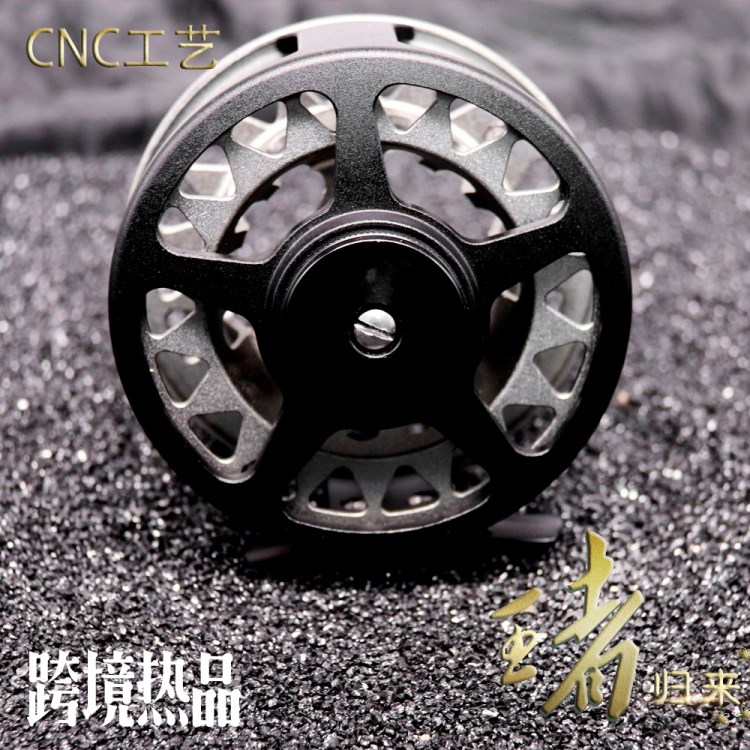 跨境飛蠅輪FLY REEL 5/6 7/8不銹鋼軸承2+1BB新品海水釣漁輪上新