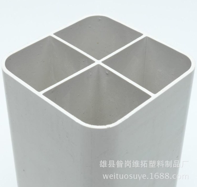 長(zhǎng)期供應(yīng)pvc多孔格柵管，107塑合金四孔型格柵管，量大從優(yōu)。
