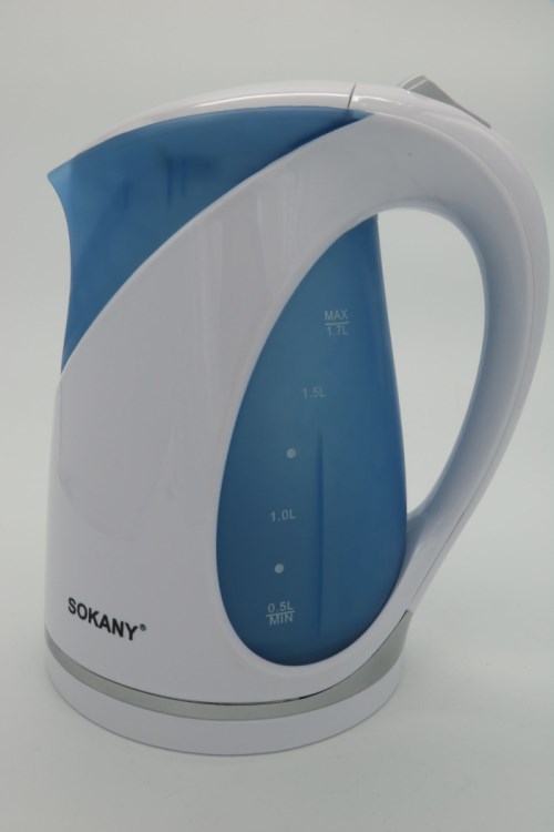 sokany06水壺1.7L塑料水壺電熱水壺