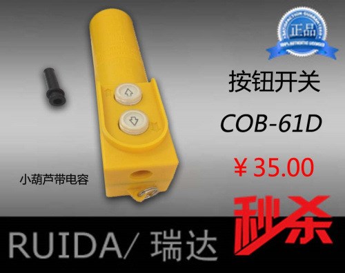 【瑞達(dá)】COB-61DR 行車開關(guān) 行車按鈕 電動(dòng)葫蘆按鈕 帶電容