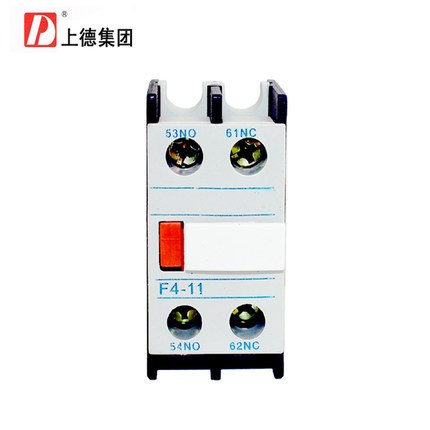 上德集團 交流觸頭CJX2接觸器連接配件輔助觸頭組F4-D11 一開一閉