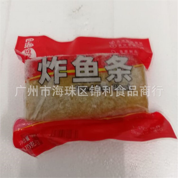 四海魚蛋 四海炸魚條 170g*24包 炸魚塊 炸魚糜塊 炸魚肉塊