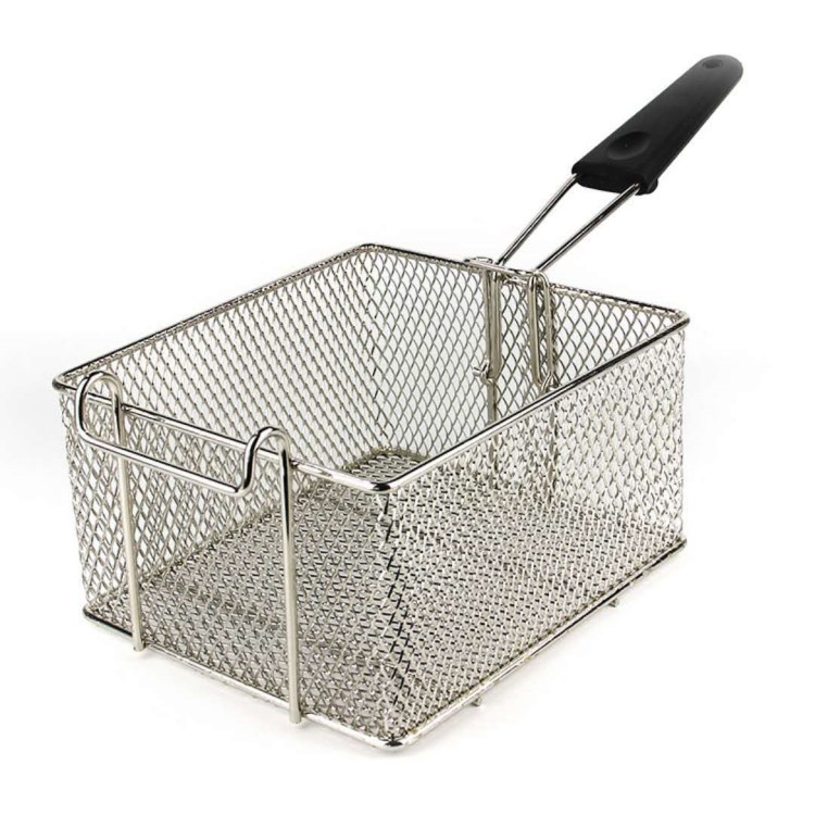 廠家批發 不銹鋼油炸籃炸網炸筐  炸薯條 炸雞翅 炸小吃食物炸籃