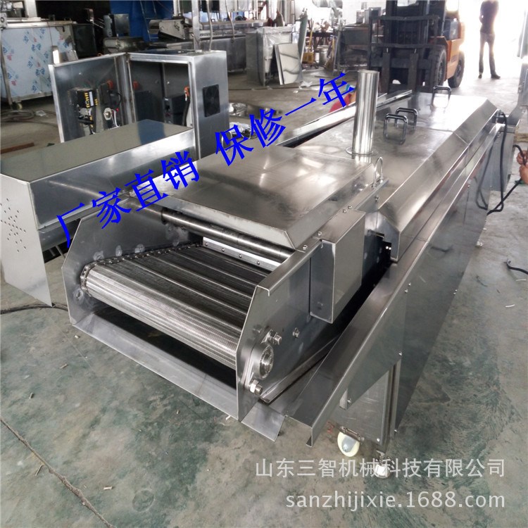 燃煤加熱全自動(dòng)粗糧油炸設(shè)備 咯吱合油炸機(jī) 專用生產(chǎn)銷售