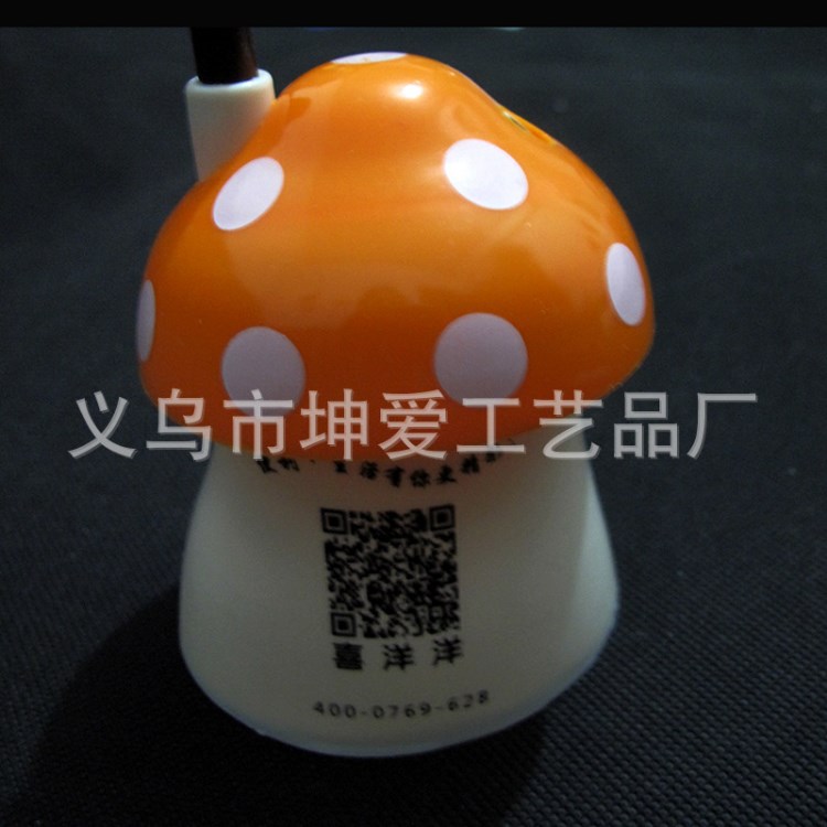 可印LOGO創(chuàng)意蘑菇型自動牙簽盒 牙簽筒 禮品贈品 廠家貨源