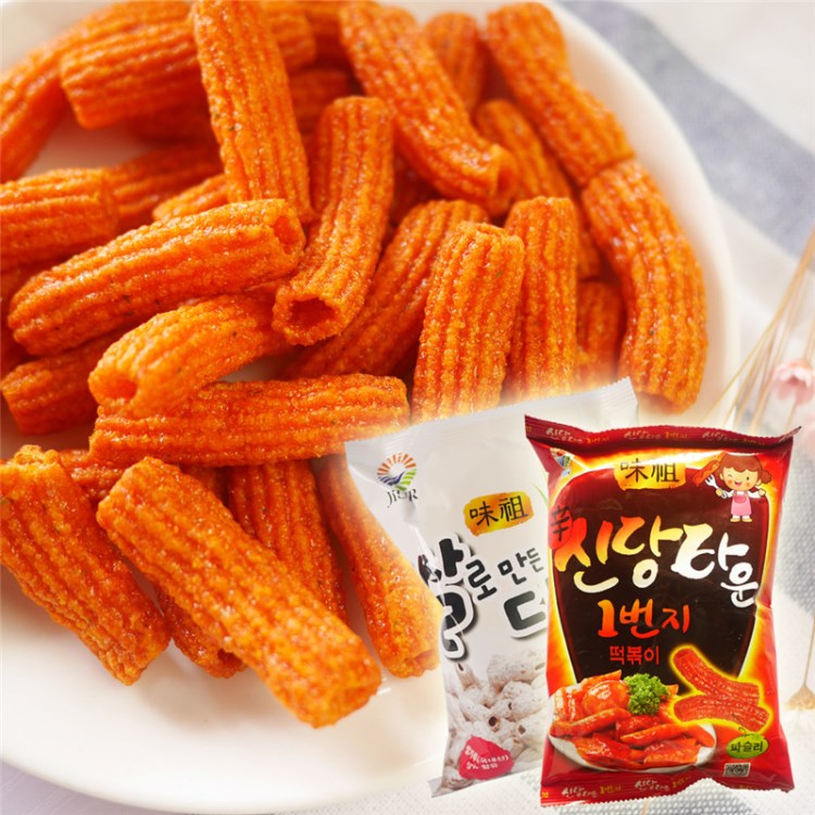 九日味祖炒年糕條打糕條  110克 膨化食品 休閑小吃