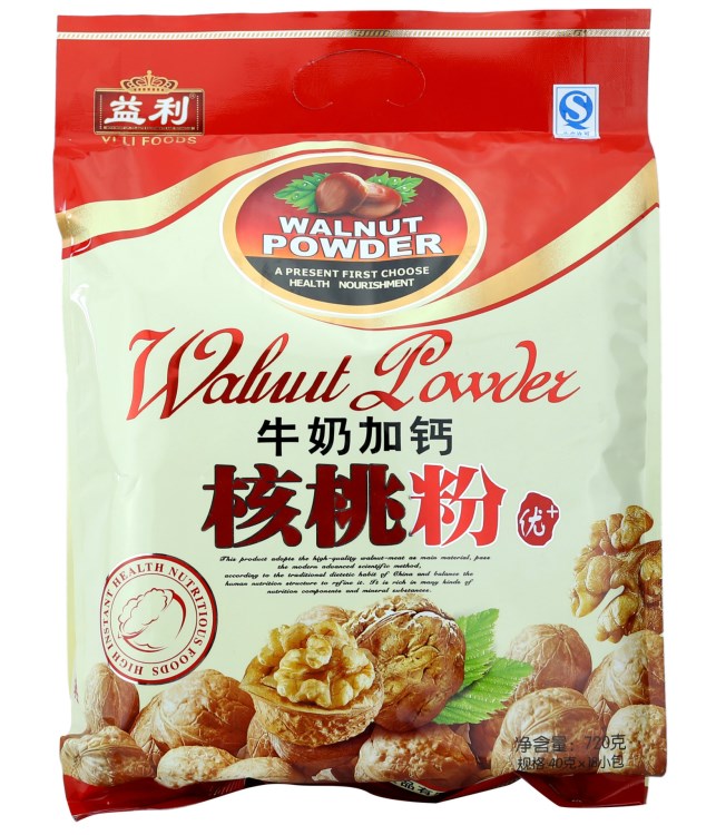 益利核桃粉720g內(nèi)小包裝食品 (三種口味可選）