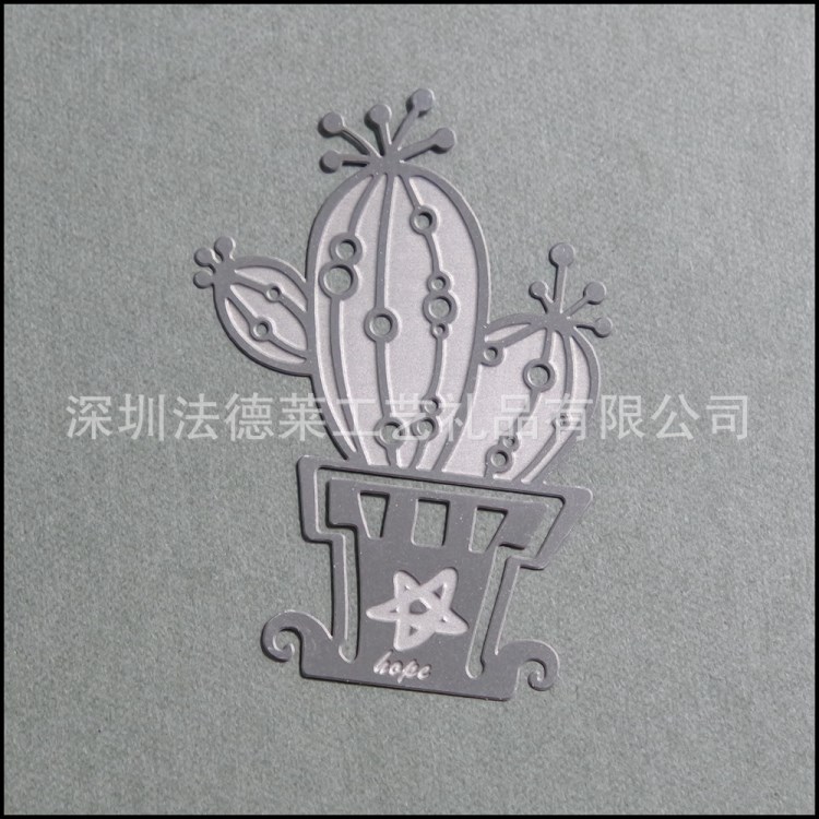 廠家蝕刻不銹鋼材質(zhì)迷你金屬書簽紙夾 來圖來樣訂做圖案LOGO