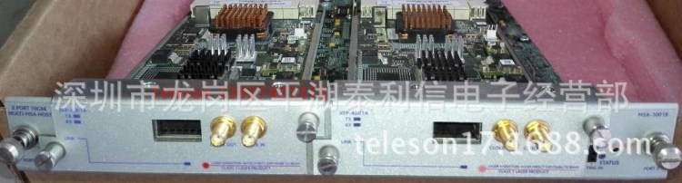 SPIRENT MSA1001B /XFP4001A*2 SPT 2port 10G模塊