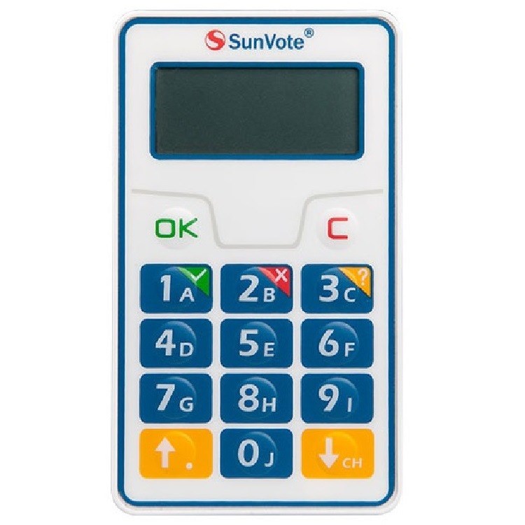 中天电子sunvote无线投票器m52li企业股东大会议案表决选举投票