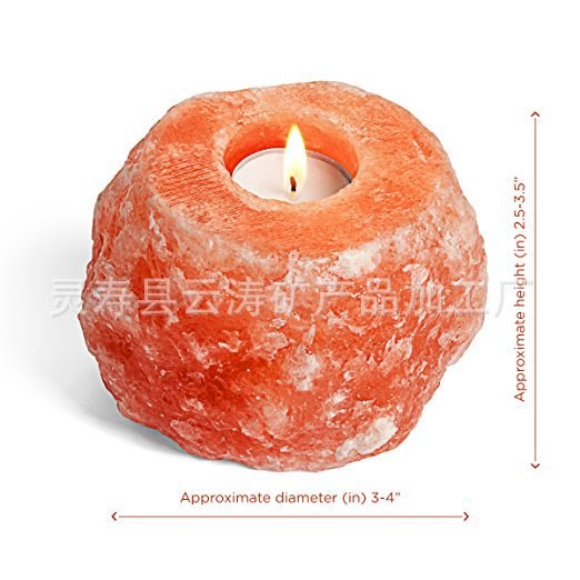 自然形喜馬拉雅鹽燭臺 香薰鹽燈  夜燈 創(chuàng)意禮品 工藝品