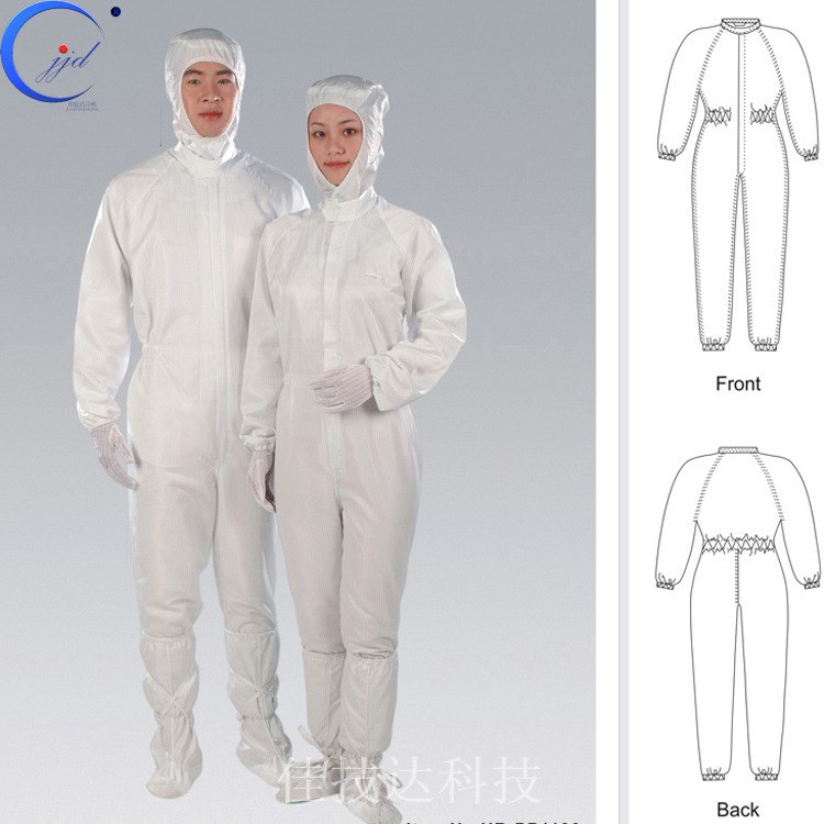 深圳寶安批發(fā)防靜電工衣服 無塵衣服 防靜電廠服連體服質(zhì)量