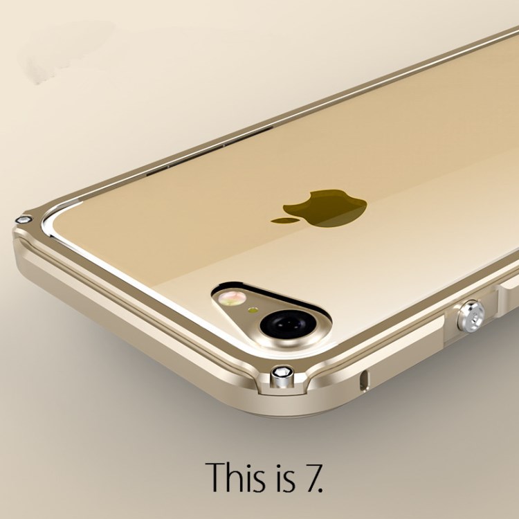 iphone7傳奇二合一邊框phone8金屬邊框蘋果plus鋁合金透明后蓋殼