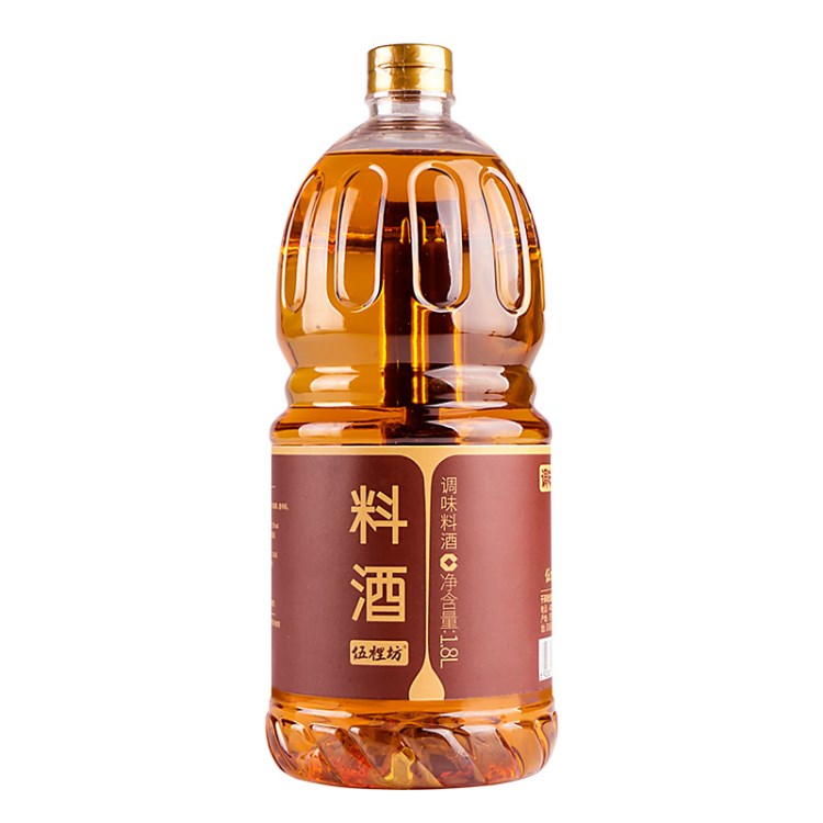 伍裡坊料酒1.8L 烹飪料酒 去腥提味 增香解膻調(diào)味料