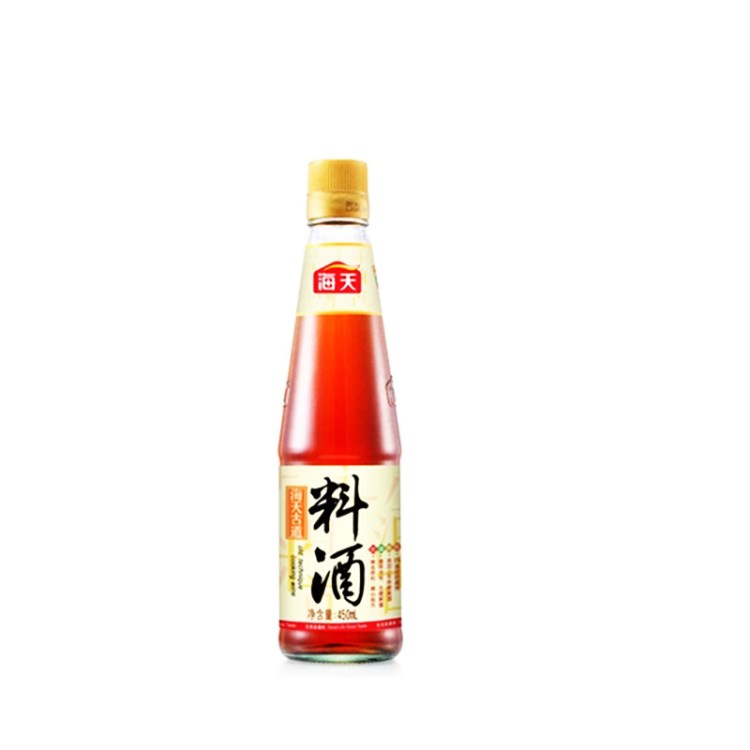 【實(shí)體批發(fā)】海天古道料酒450ml*12 糯米原釀做菜黃酒老酒調(diào)料