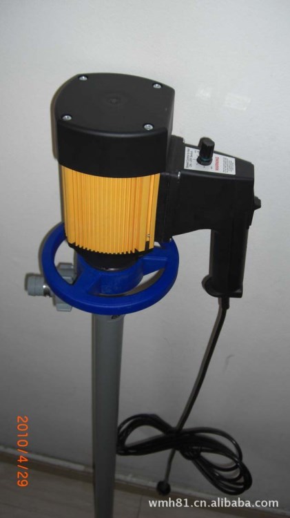 供應新型中低粘度1500厘泊、耐腐蝕RPP工程塑料電動插桶泵