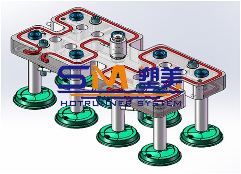 開放式點(diǎn)澆口（香飄飄奶茶蓋）