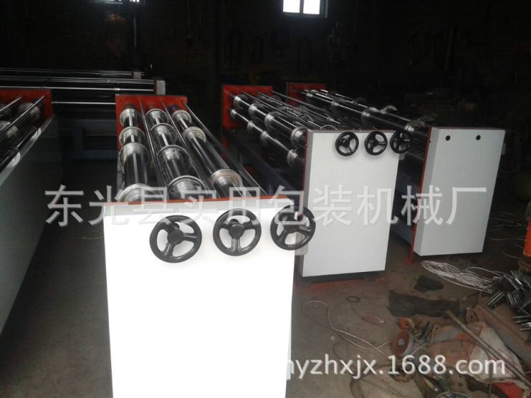 供應普通紙板四軸分紙機 六軸分紙壓線機