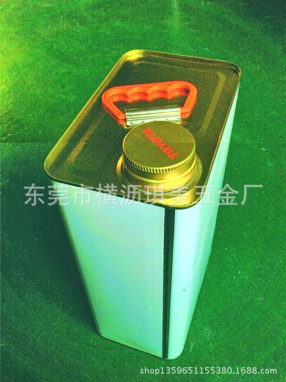 4L螺絲口防盜鋁蓋汽車機(jī)油鐵罐