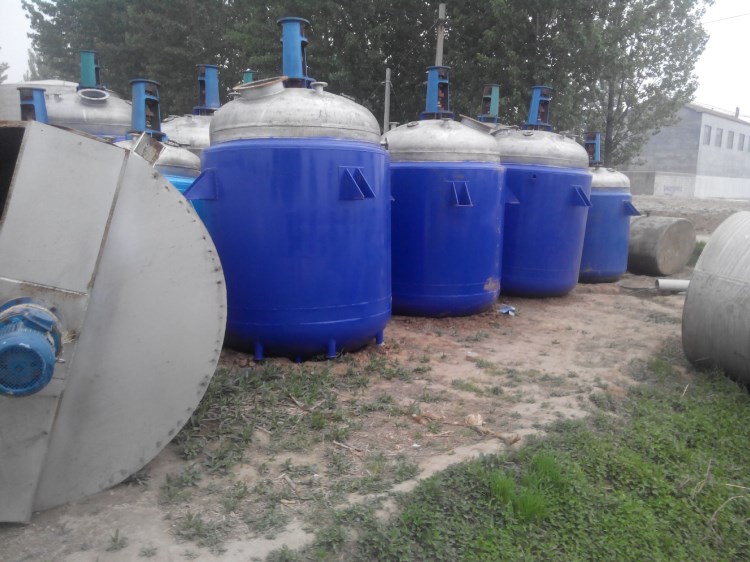 現貨二手佛山不銹鋼電加熱反應釜 容積100-5000L 產地貨源