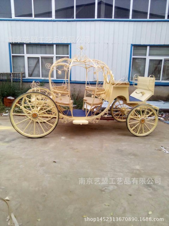 影視婚慶結(jié)婚用品南瓜馬車旅游觀光車公主灰姑娘車顏色可自選