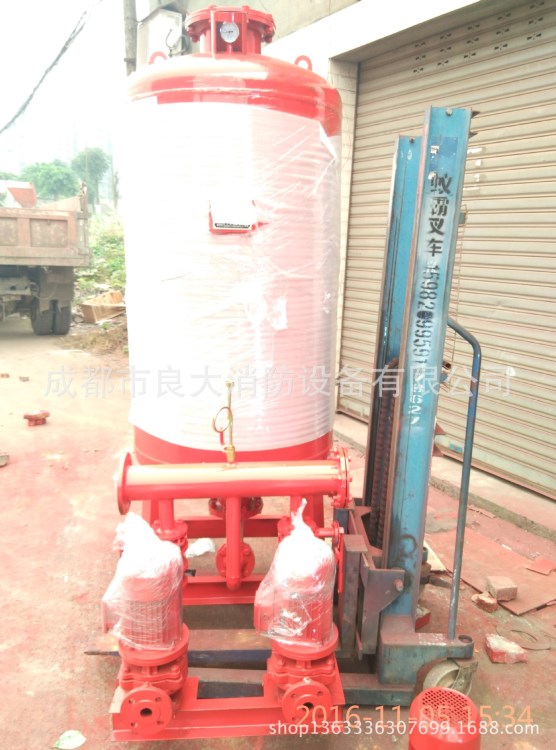 消防增壓穩壓設備，消防穩壓機組，氣壓罐1000*0.6穩壓泵2.2KW