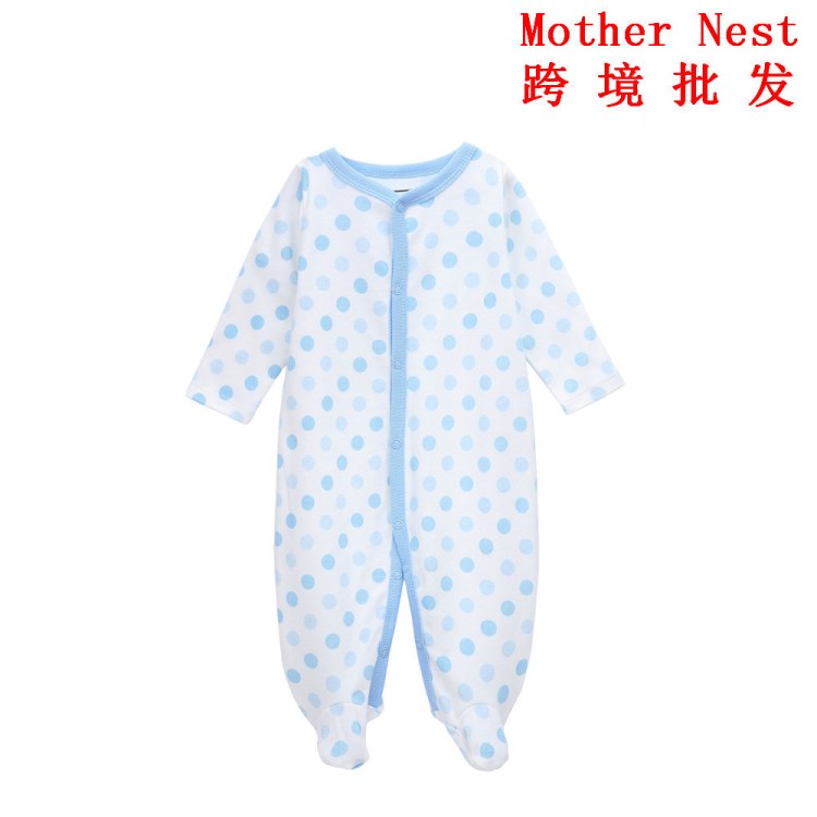 婴儿爬衣连体衣 baby romper 秋冬新款哈衣跨境爆款  carter内衣