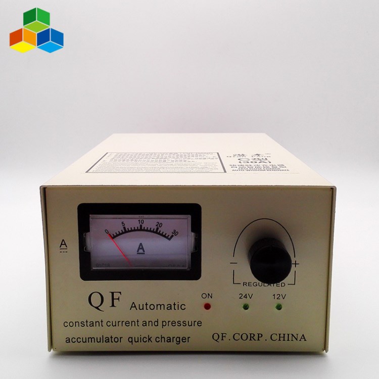 潛豐12v-24V智能鉛酸蓄電池充電器 QF-C型快速充電汽車電瓶專用