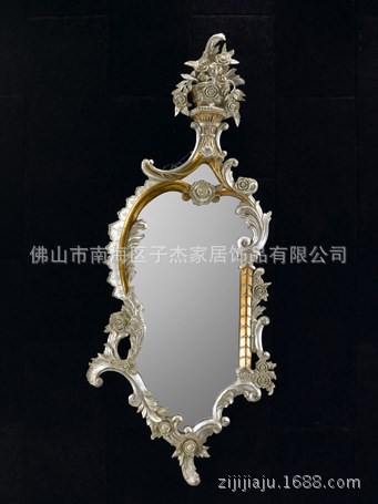子杰廠家供應(yīng)歐式古典裝飾鏡 框配鏡 鏡子 酒店鏡子,衛(wèi)浴鏡