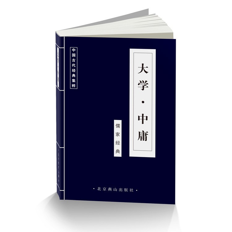 国学经典 大学 中庸 原文+注释+译文 四书五经 古典文学批发 正版