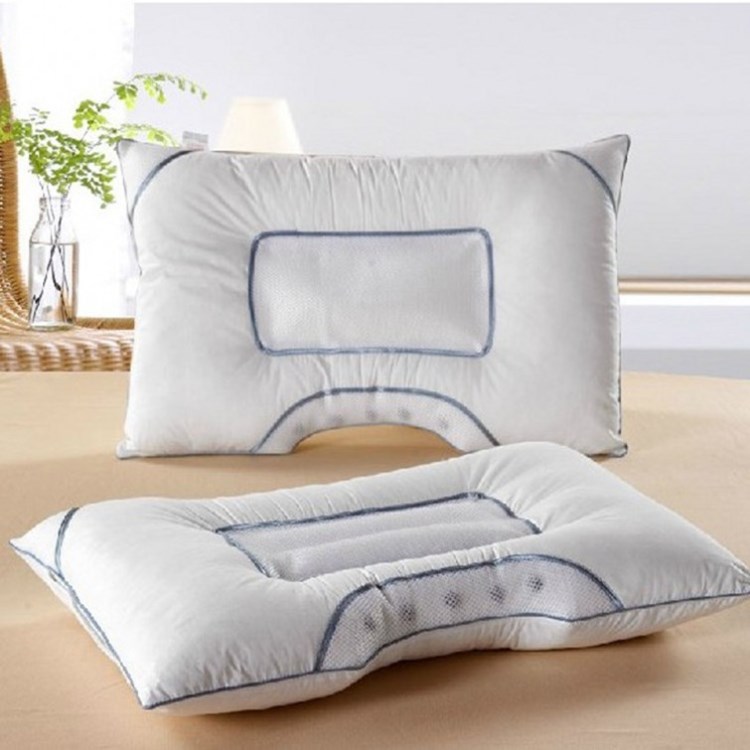 全棉新款磁疗保健枕头批发 决明子明目枕 薰衣草荞麦记忆枕芯