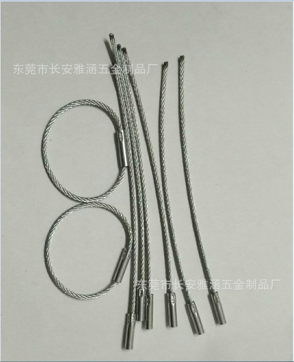 新款 鋼絲繩  威也繩吊牌   適用各種飾品五金