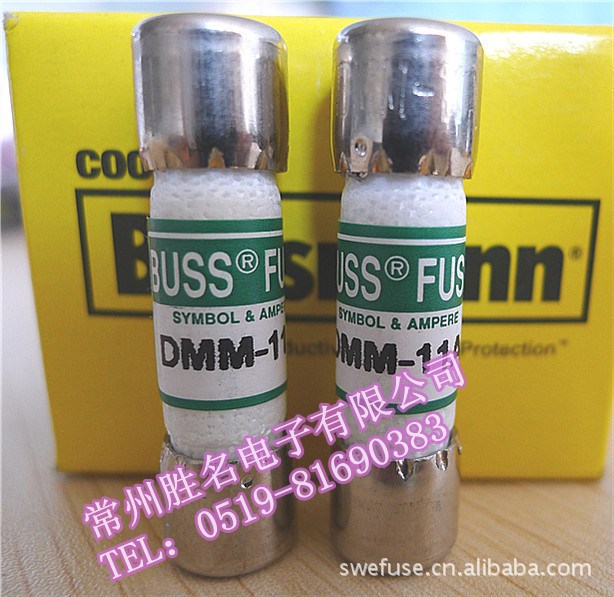 Bussmann表表万用表保险管DMM-11A DMM-B-11A丝熔断器