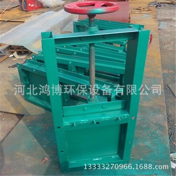 插板閥廠家按客定制戶要求風(fēng)管插板閥 方形插板閥 圓口插板閥