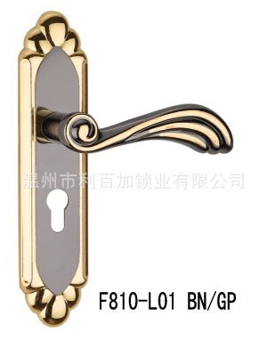 商家 生產(chǎn)各種五金鎖具鎖體 F810-L01 BN GP室內(nèi)門鎖