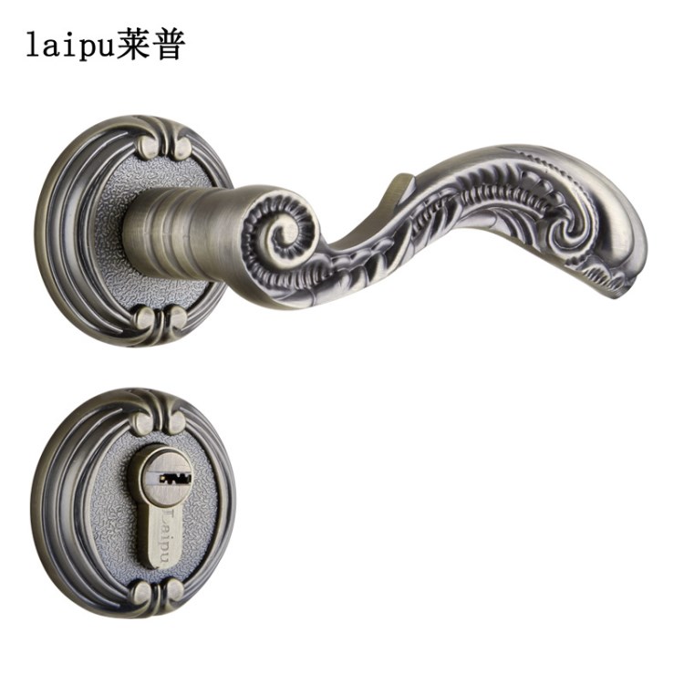 批發(fā)鋅合金分體門鎖歐式室內(nèi)門鎖仿古門鎖具執(zhí)手鎖 實(shí)木門鎖廠家