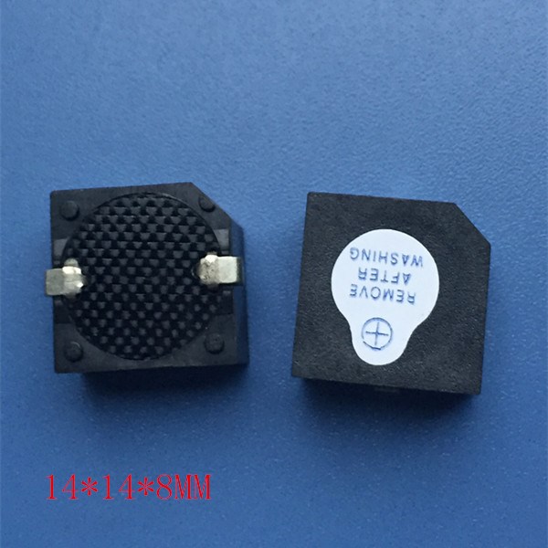 1408貼片有源蜂鳴器14*14*8MM有源通電就響報警器