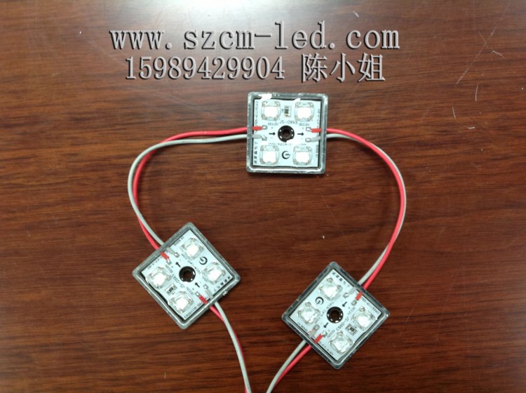 LED4燈模組外露燈點(diǎn)陣字用鐵殼3535食人魚型 發(fā)光字招牌質(zhì)量穩(wěn)定