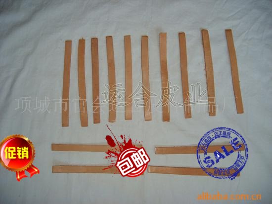 供應(yīng)工藝皮條 牛皮禮品批發(fā) 彩色牛皮飾品 真皮工藝品 皮條