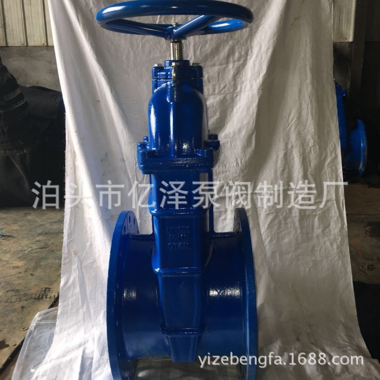 源頭廠家直供 軟密封手輪閘閥 Z45X法蘭暗桿國標球墨鑄鐵閘閥