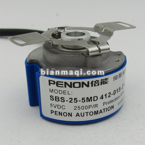 供應全新內密控SBS-25-5MD 412-015-21伺服編碼器 孔徑9mm 2500線