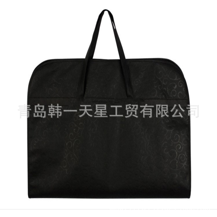 代理銷售來料加工有底有側膠印可定制防塵罩絲印有底有側收納袋