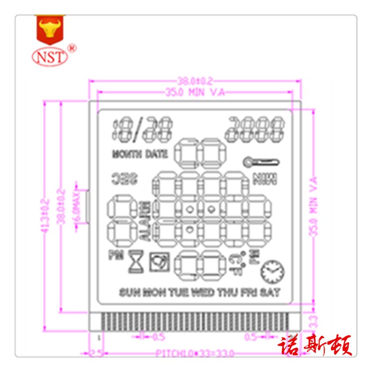 廠家供應(yīng) 非標(biāo)定制 中小尺寸LCD液晶顯示屏模塊