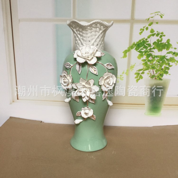 陶瓷工艺品//创意手工瓷瓶//装饰工艺品礼品/陶瓷花瓶