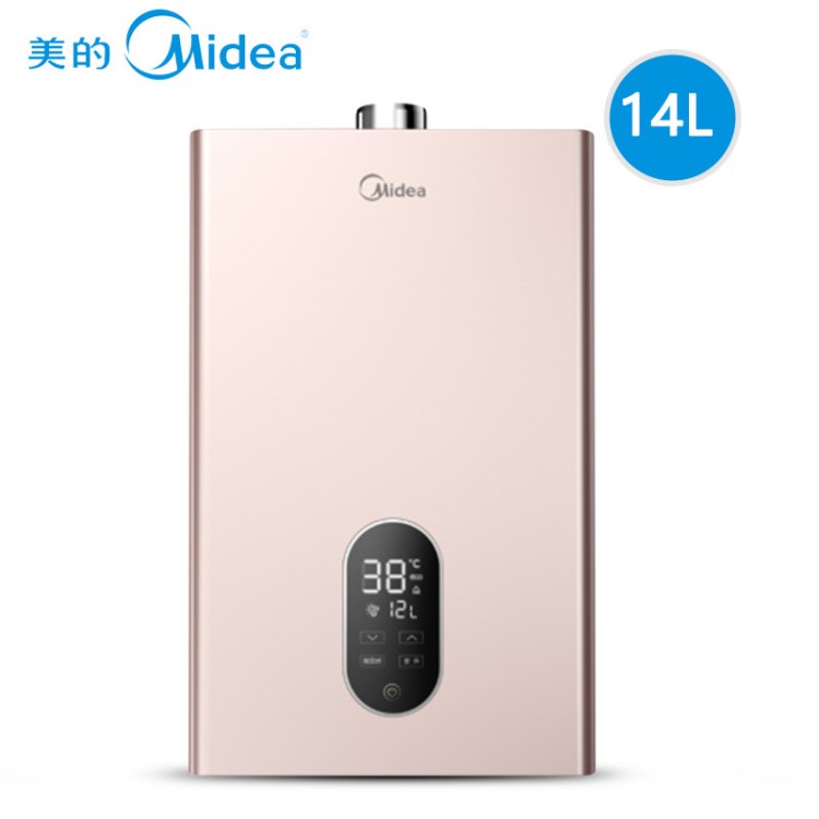 Midea/美的 JSQ27-H6天然氣燃?xì)鉄崴骷矣煤銣?4升強(qiáng)排防凍12L